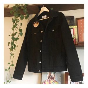 Frame Denim Black Jean Jacket (NWOT)